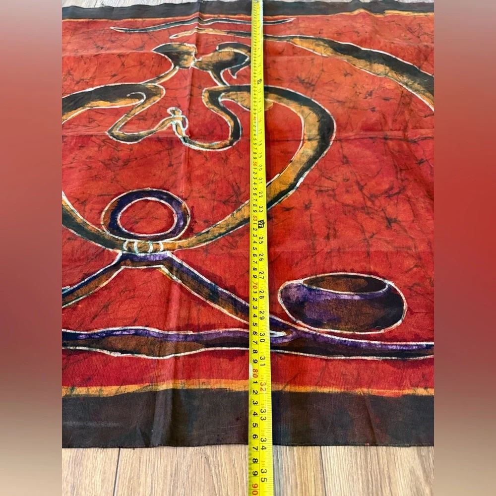 African Batik Marriage Ceremony Wall Tapestry Home Wall Decor